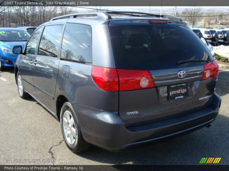 Slate Gray Metallic / Stone 2007 Toyota Sienna LE