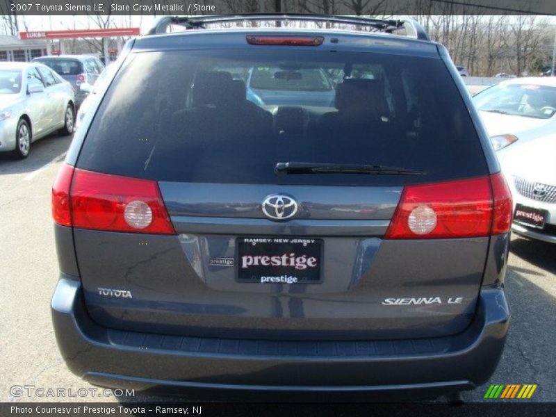 Slate Gray Metallic / Stone 2007 Toyota Sienna LE