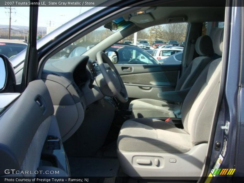 Slate Gray Metallic / Stone 2007 Toyota Sienna LE