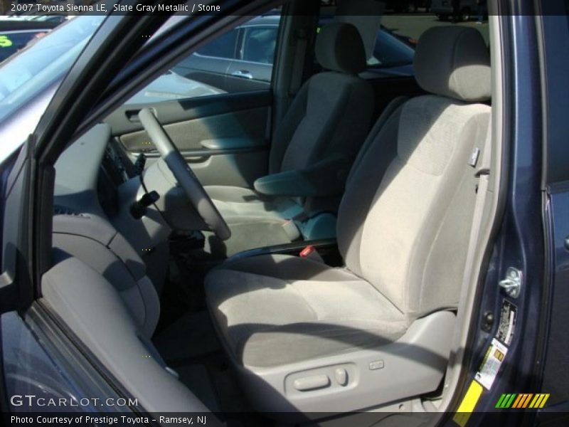 Slate Gray Metallic / Stone 2007 Toyota Sienna LE