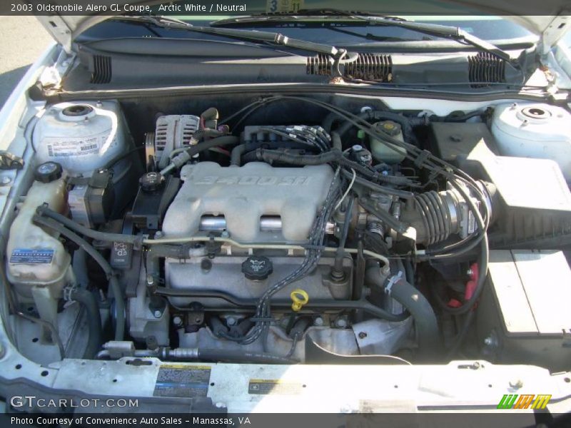 Arctic White / Neutral 2003 Oldsmobile Alero GL Coupe