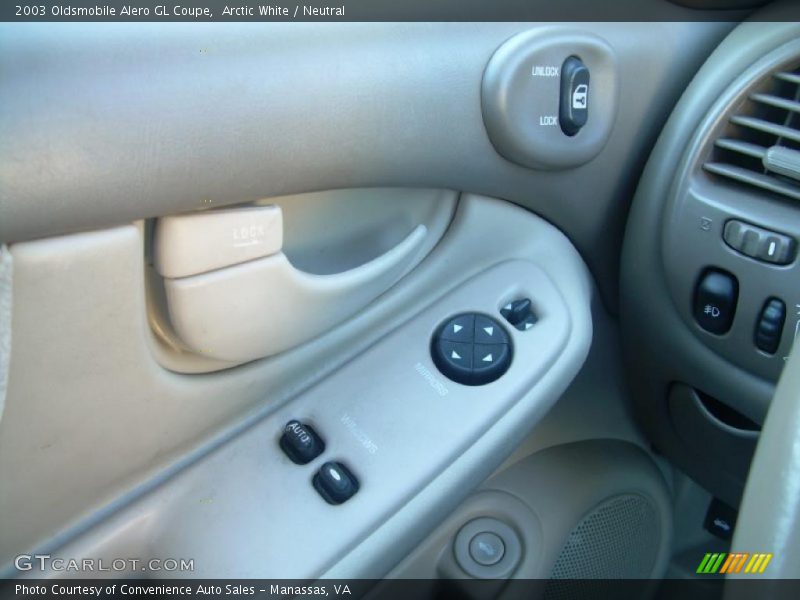 Arctic White / Neutral 2003 Oldsmobile Alero GL Coupe