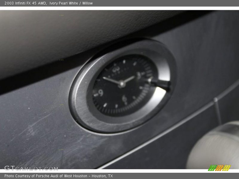 Ivory Pearl White / Willow 2003 Infiniti FX 45 AWD