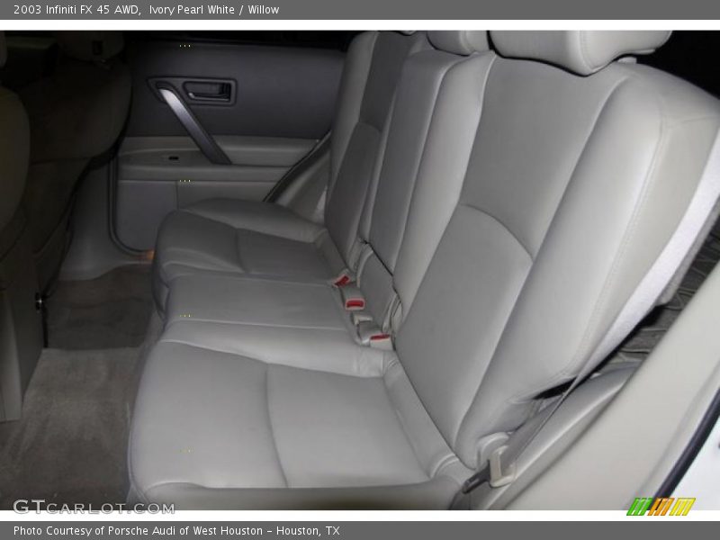 Ivory Pearl White / Willow 2003 Infiniti FX 45 AWD