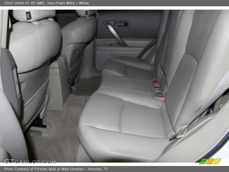 Ivory Pearl White / Willow 2003 Infiniti FX 45 AWD