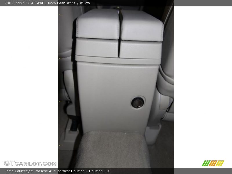 Ivory Pearl White / Willow 2003 Infiniti FX 45 AWD