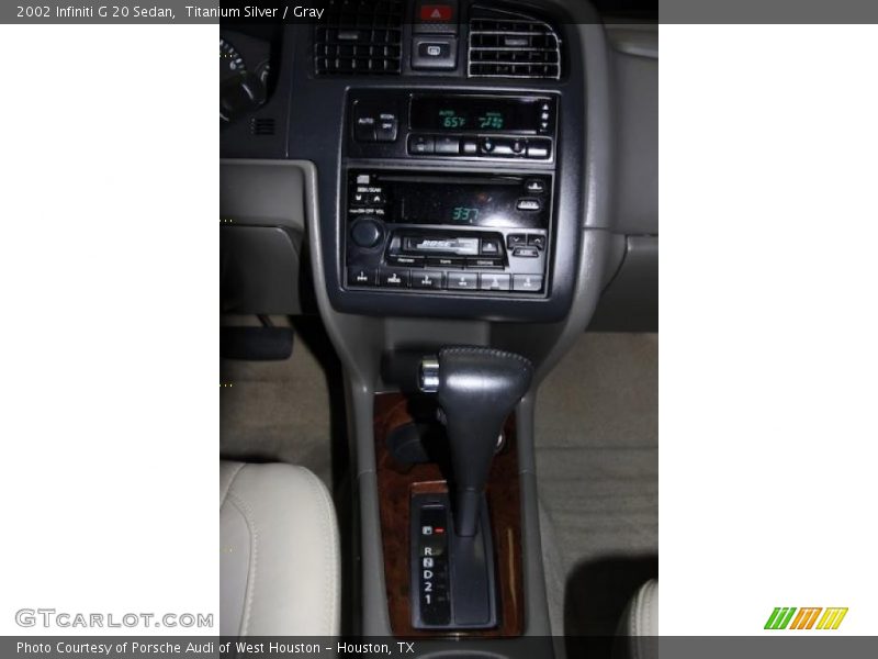 Titanium Silver / Gray 2002 Infiniti G 20 Sedan