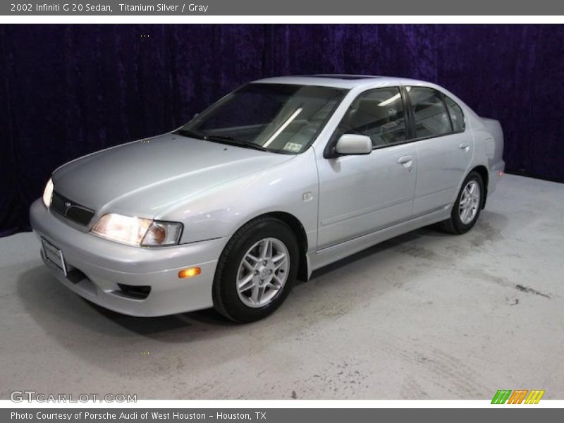 Titanium Silver / Gray 2002 Infiniti G 20 Sedan