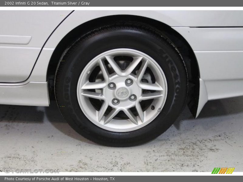 Titanium Silver / Gray 2002 Infiniti G 20 Sedan