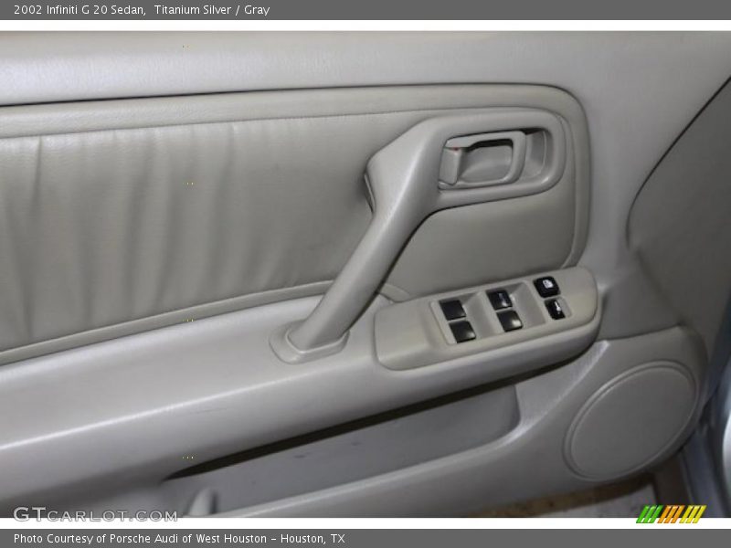 Titanium Silver / Gray 2002 Infiniti G 20 Sedan