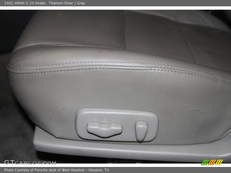 Titanium Silver / Gray 2002 Infiniti G 20 Sedan