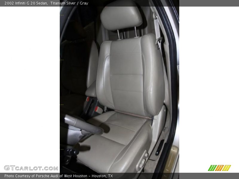 Titanium Silver / Gray 2002 Infiniti G 20 Sedan