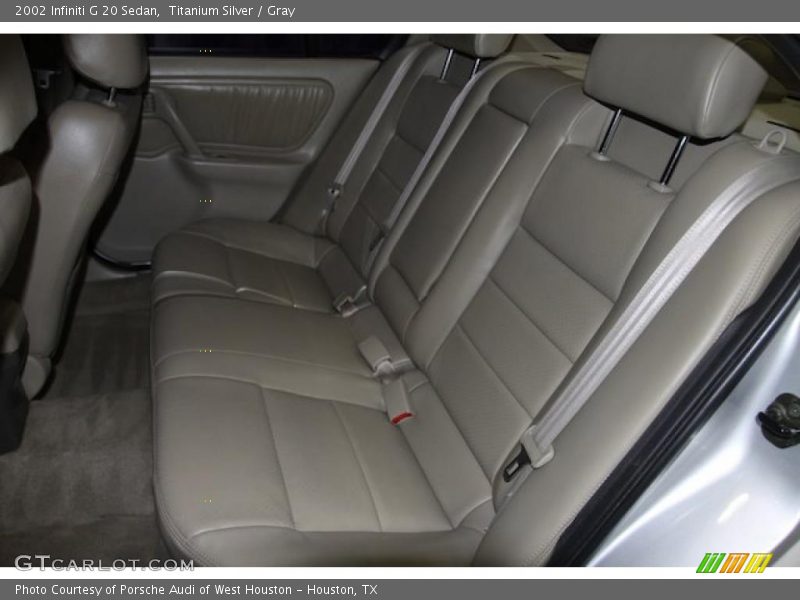 Titanium Silver / Gray 2002 Infiniti G 20 Sedan