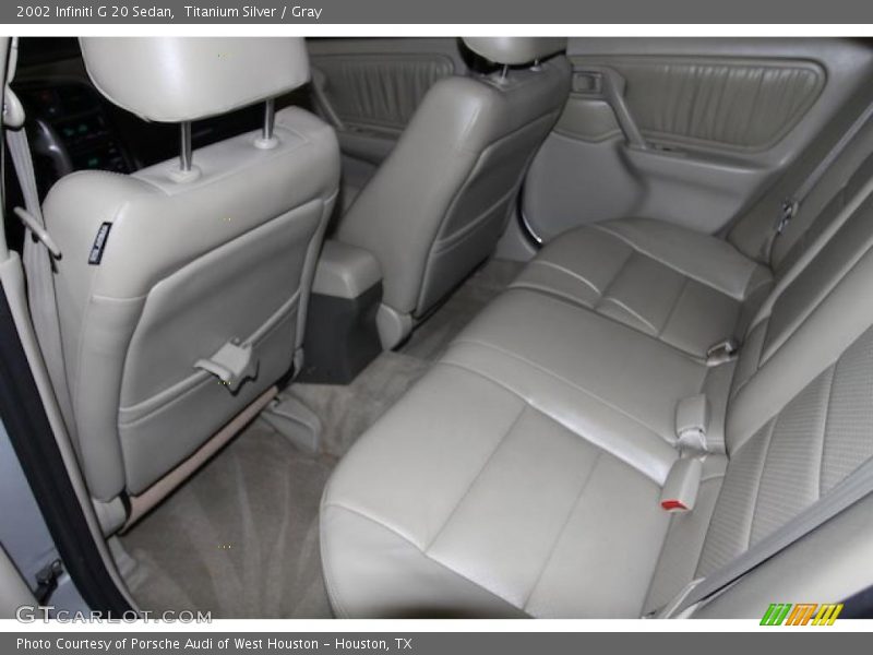 Titanium Silver / Gray 2002 Infiniti G 20 Sedan