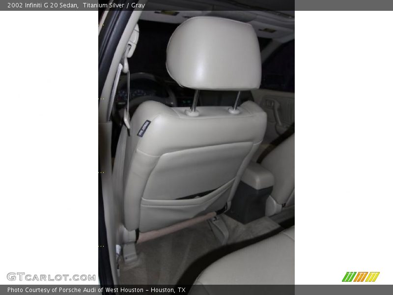 Titanium Silver / Gray 2002 Infiniti G 20 Sedan