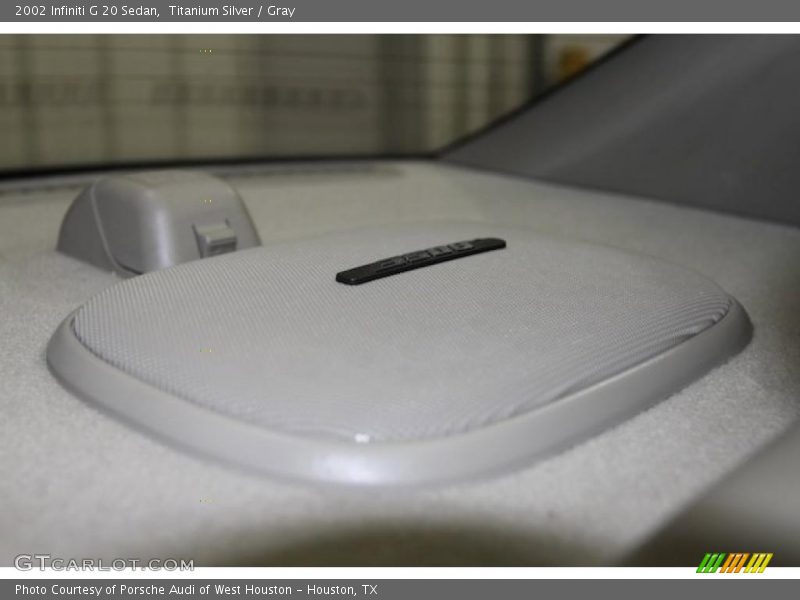 Titanium Silver / Gray 2002 Infiniti G 20 Sedan