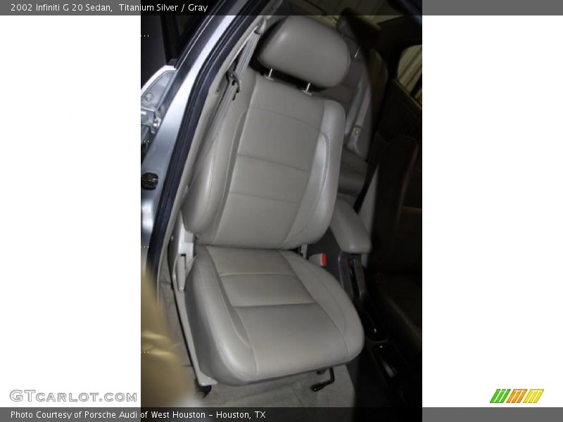 Titanium Silver / Gray 2002 Infiniti G 20 Sedan