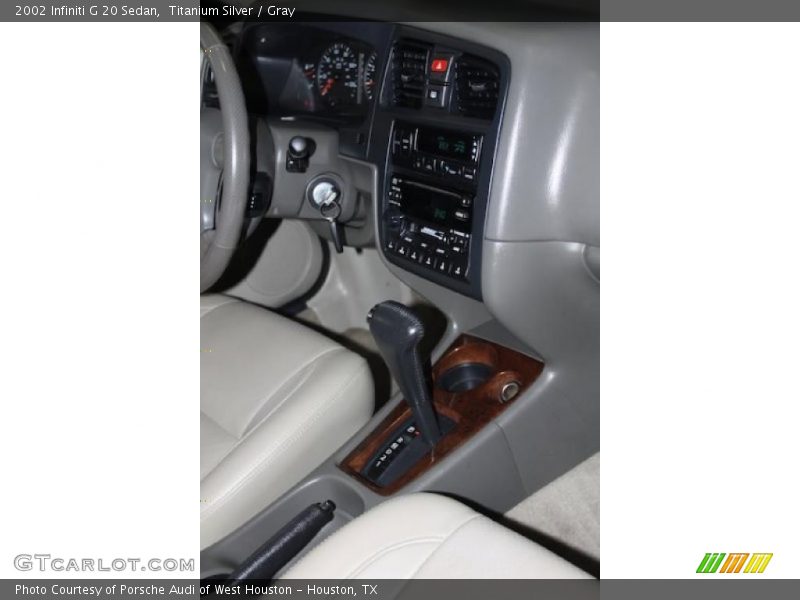 Titanium Silver / Gray 2002 Infiniti G 20 Sedan