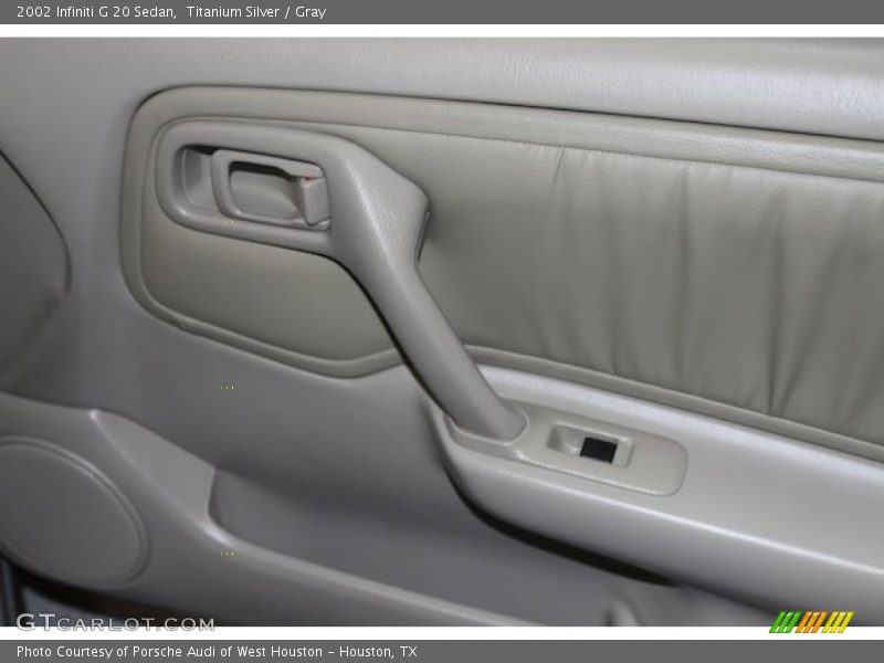 Titanium Silver / Gray 2002 Infiniti G 20 Sedan