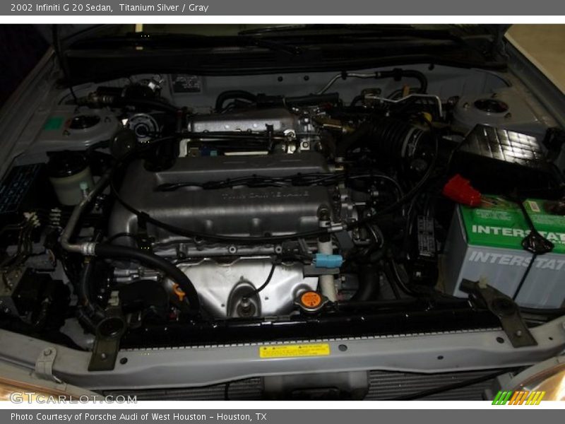 Titanium Silver / Gray 2002 Infiniti G 20 Sedan