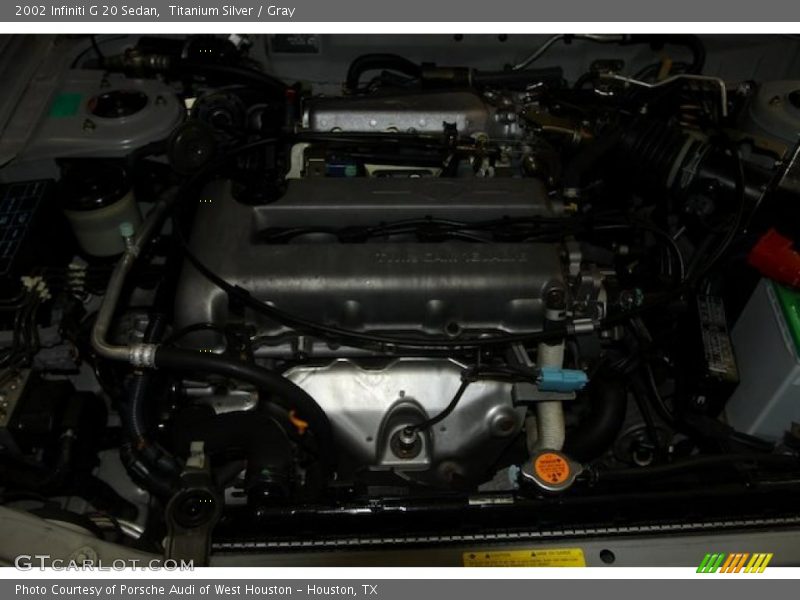 Titanium Silver / Gray 2002 Infiniti G 20 Sedan
