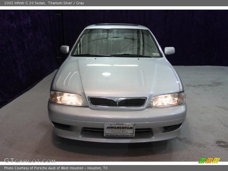 Titanium Silver / Gray 2002 Infiniti G 20 Sedan
