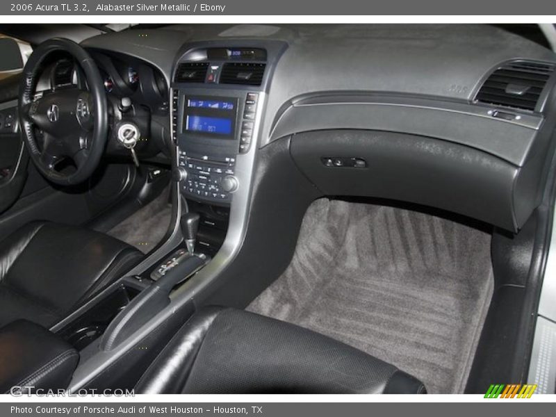 Alabaster Silver Metallic / Ebony 2006 Acura TL 3.2