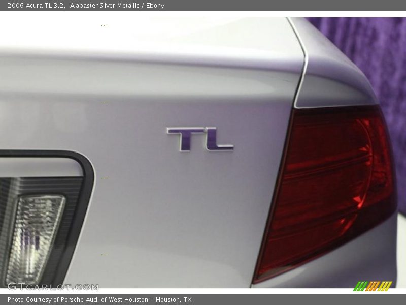 Alabaster Silver Metallic / Ebony 2006 Acura TL 3.2