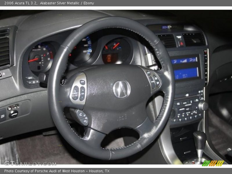 Alabaster Silver Metallic / Ebony 2006 Acura TL 3.2