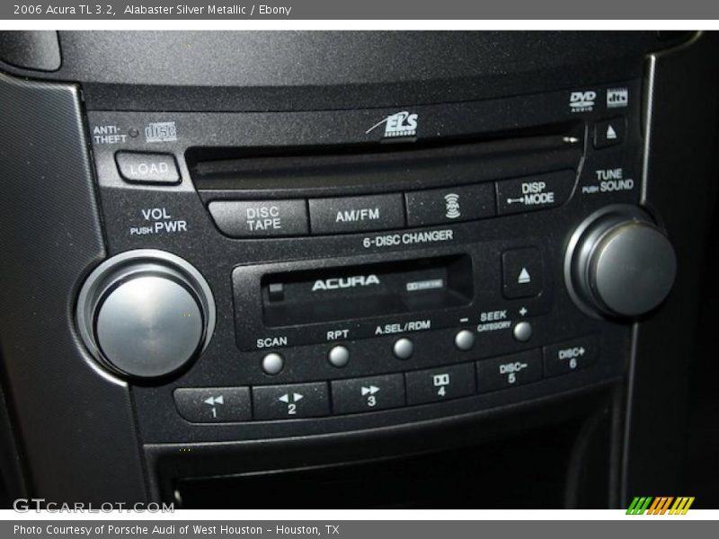 Alabaster Silver Metallic / Ebony 2006 Acura TL 3.2