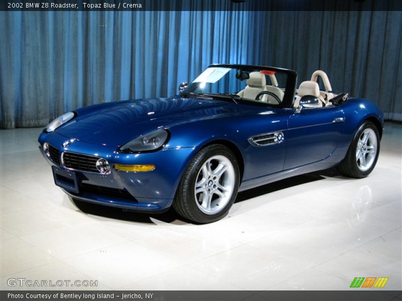 Topaz Blue / Crema 2002 BMW Z8 Roadster