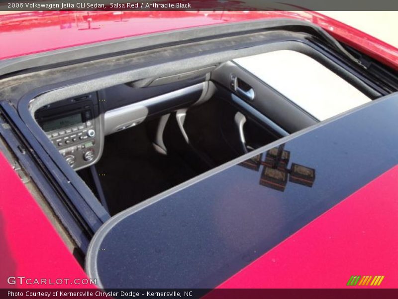 Salsa Red / Anthracite Black 2006 Volkswagen Jetta GLI Sedan