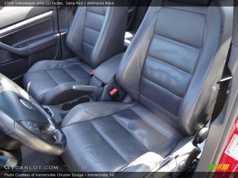 Salsa Red / Anthracite Black 2006 Volkswagen Jetta GLI Sedan