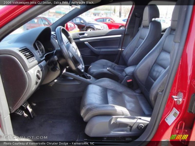 Salsa Red / Anthracite Black 2006 Volkswagen Jetta GLI Sedan