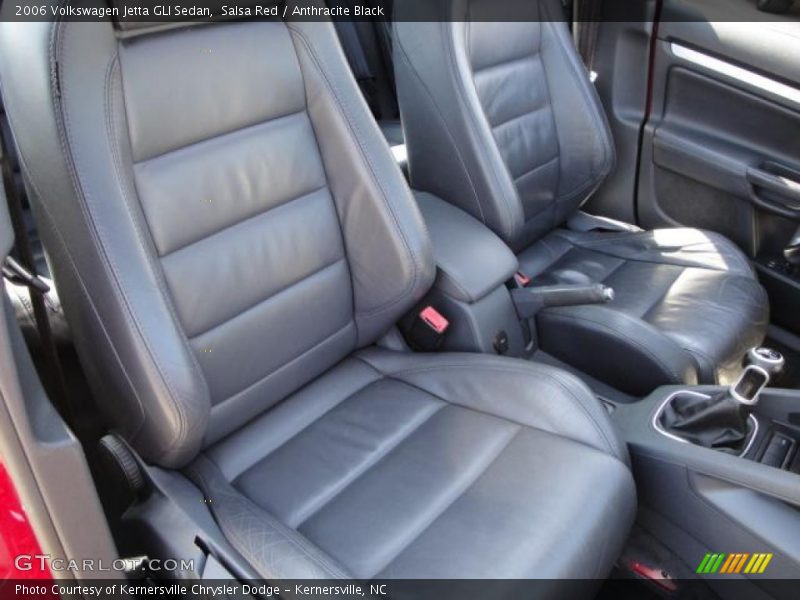 Salsa Red / Anthracite Black 2006 Volkswagen Jetta GLI Sedan