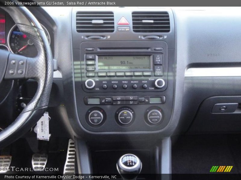Salsa Red / Anthracite Black 2006 Volkswagen Jetta GLI Sedan
