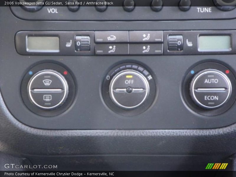 Salsa Red / Anthracite Black 2006 Volkswagen Jetta GLI Sedan