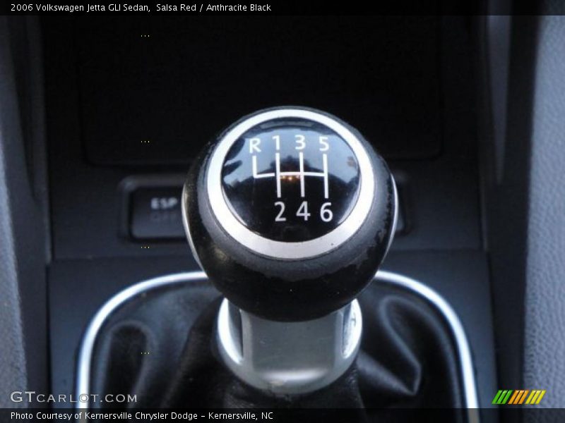 Salsa Red / Anthracite Black 2006 Volkswagen Jetta GLI Sedan