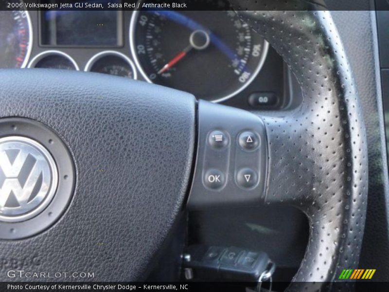Salsa Red / Anthracite Black 2006 Volkswagen Jetta GLI Sedan