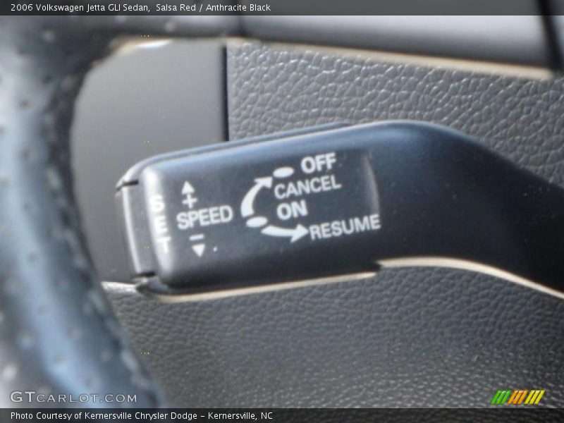 Salsa Red / Anthracite Black 2006 Volkswagen Jetta GLI Sedan