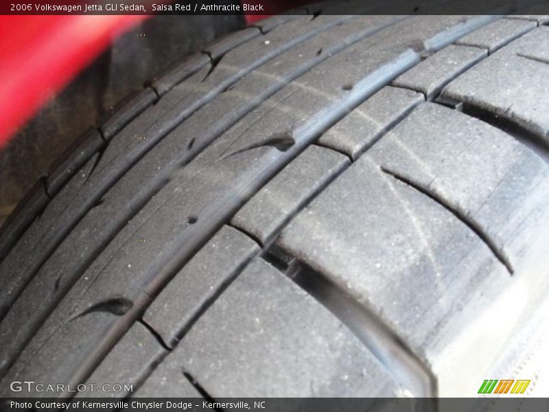 Salsa Red / Anthracite Black 2006 Volkswagen Jetta GLI Sedan