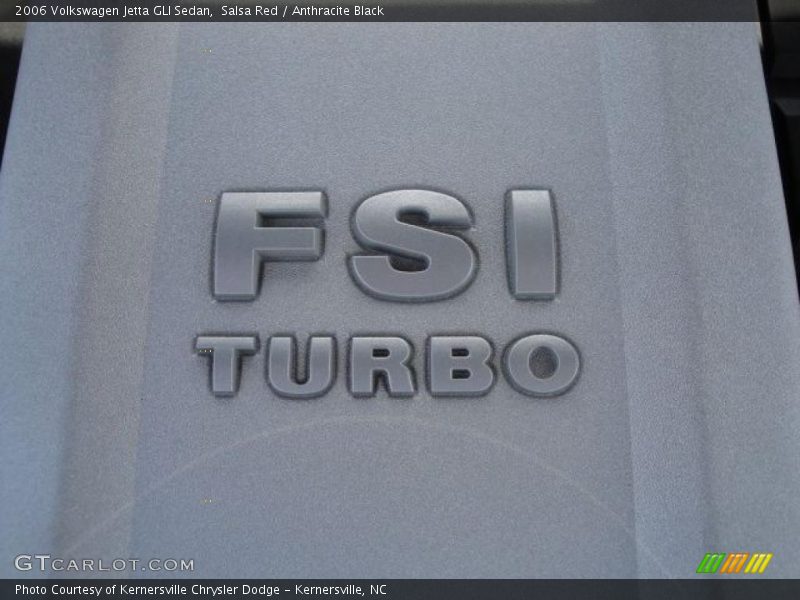 Salsa Red / Anthracite Black 2006 Volkswagen Jetta GLI Sedan