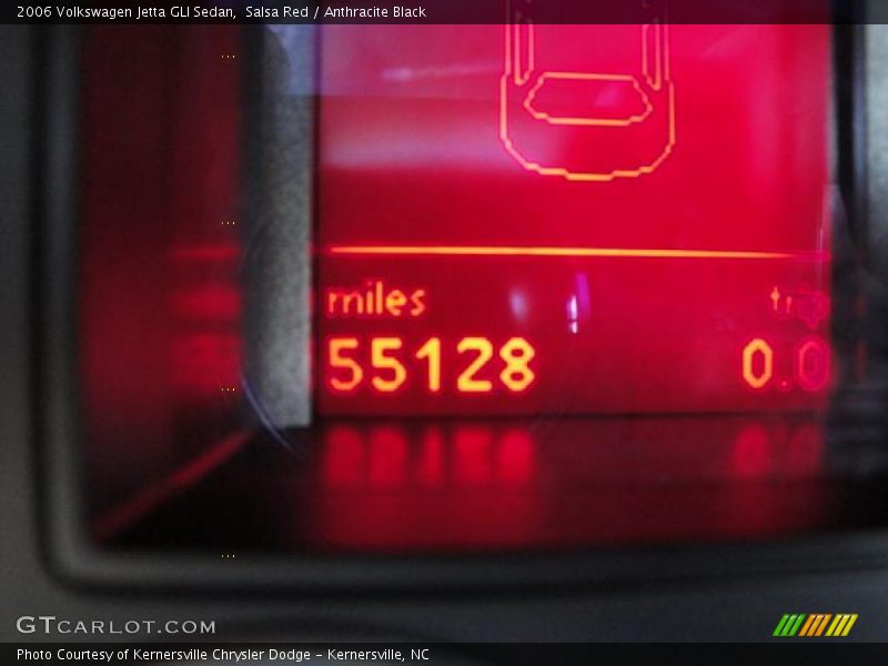 Salsa Red / Anthracite Black 2006 Volkswagen Jetta GLI Sedan