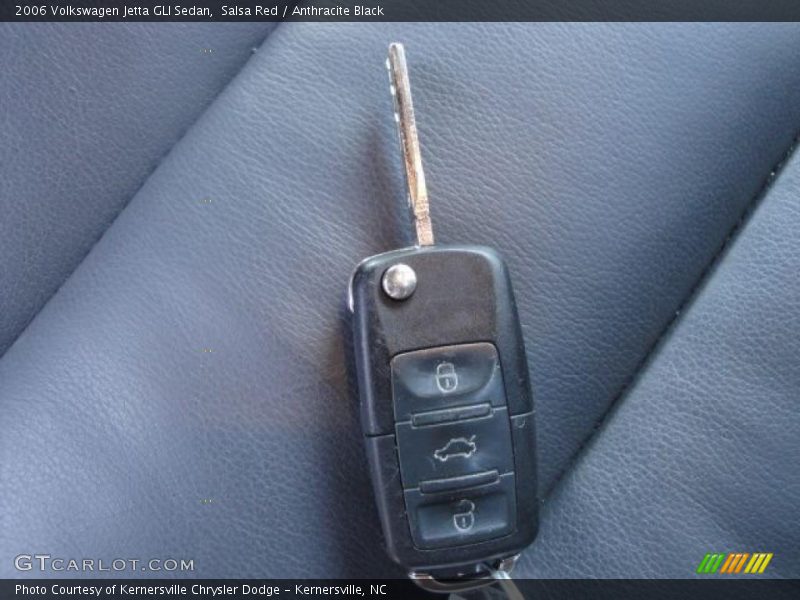 Salsa Red / Anthracite Black 2006 Volkswagen Jetta GLI Sedan