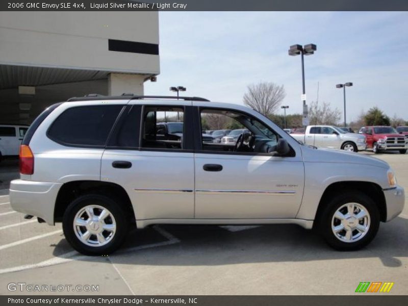 Liquid Silver Metallic / Light Gray 2006 GMC Envoy SLE 4x4