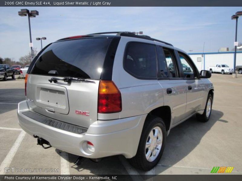 Liquid Silver Metallic / Light Gray 2006 GMC Envoy SLE 4x4