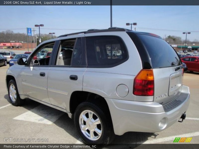 Liquid Silver Metallic / Light Gray 2006 GMC Envoy SLE 4x4
