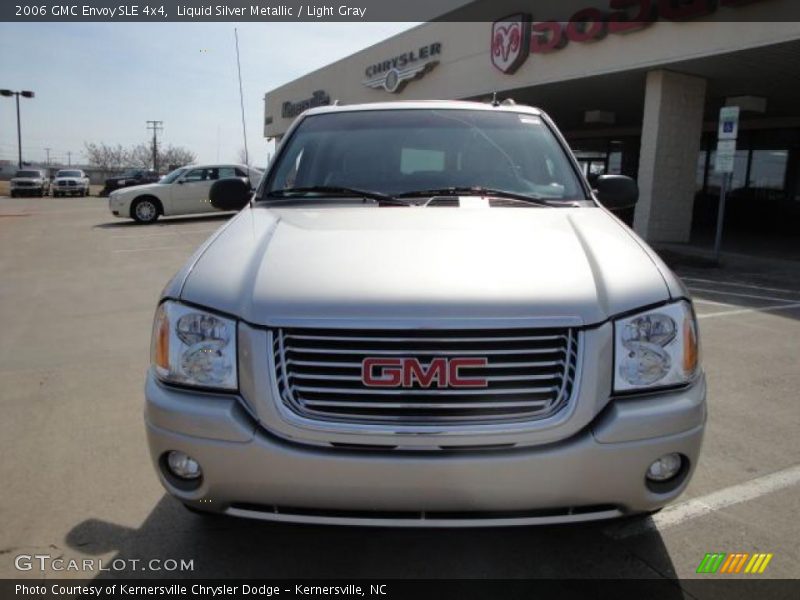 Liquid Silver Metallic / Light Gray 2006 GMC Envoy SLE 4x4
