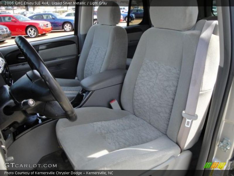 Liquid Silver Metallic / Light Gray 2006 GMC Envoy SLE 4x4