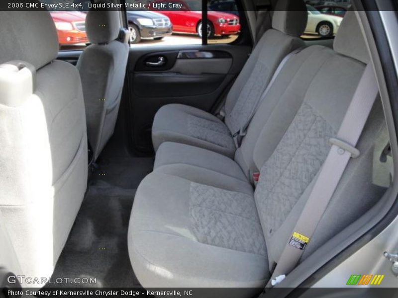 Liquid Silver Metallic / Light Gray 2006 GMC Envoy SLE 4x4